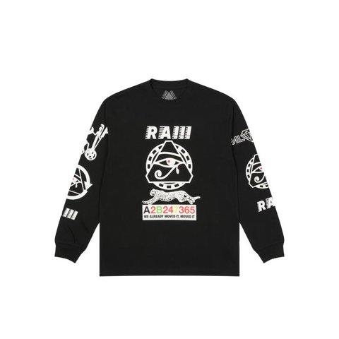 Palace RA LONGSLEEVE BLACK