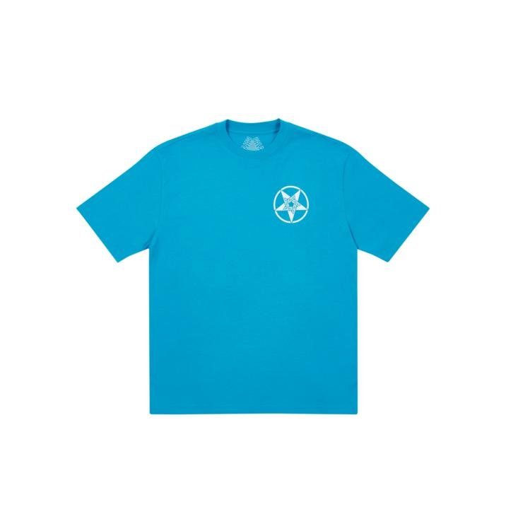 CALM IT MOSHER T-SHIRT PETROL BLUE