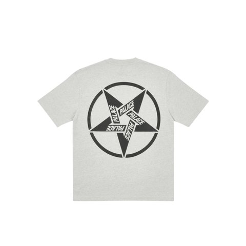 Palace CALM IT MOSHER T-SHIRT GREY MARL - Colorway