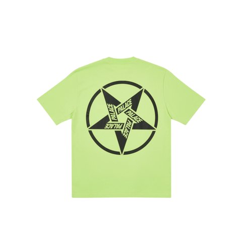 Palace CALM IT MOSHER T-SHIRT LIGHT LIME - Colorway