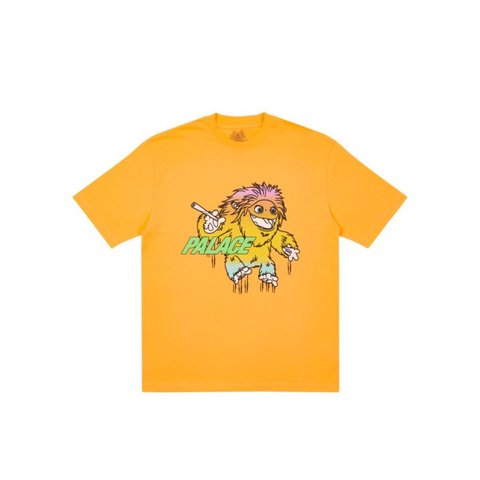 Palace LARGE UP T-SHIRT LIGHT ORANGE