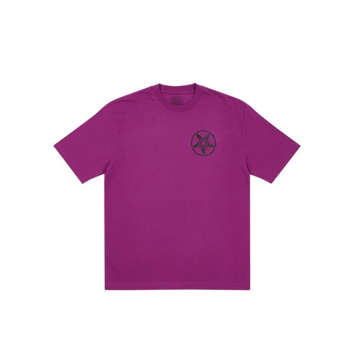 CALM IT MOSHER T-SHIRT PLUM