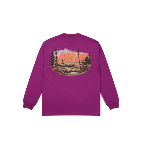 Palace CHAPPING LONGSLEEVE PLUM - Colorway