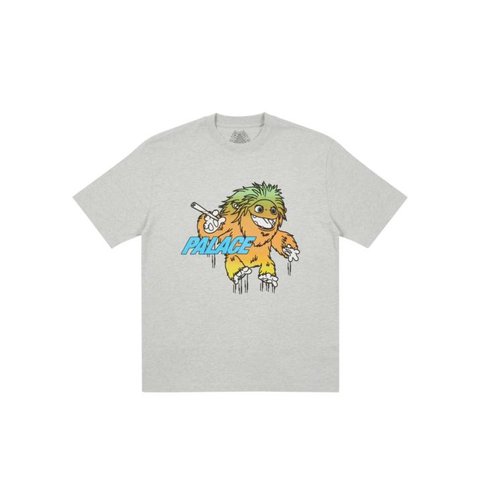 Palace LARGE UP T-SHIRT GREY MARL