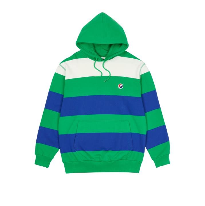 STRIPED HOOD GREEN