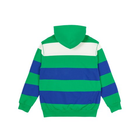 Palace STRIPED HOOD GREEN - Colorway