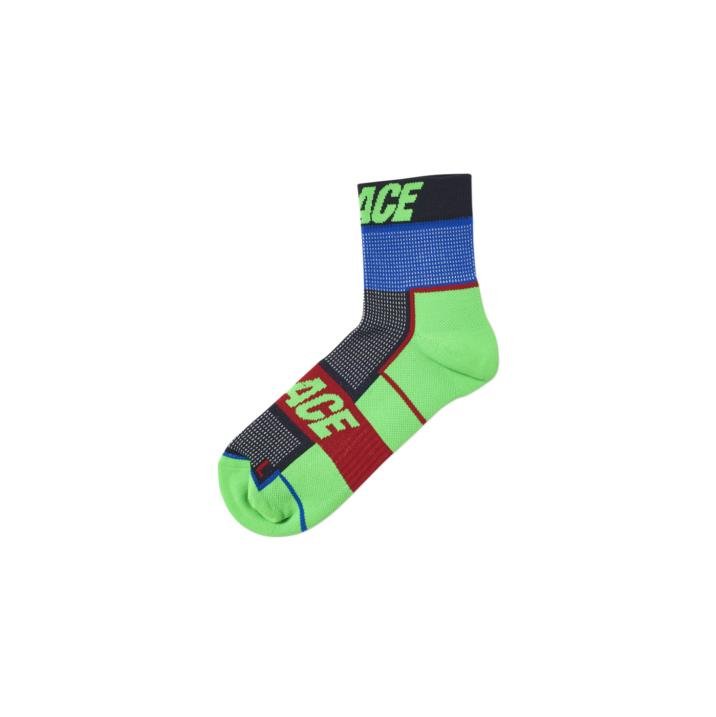 P-TECH SOCK GREEN / BLUE / RED