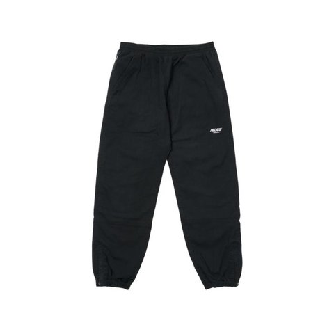 WASHED COTTON JOGGER BLACK