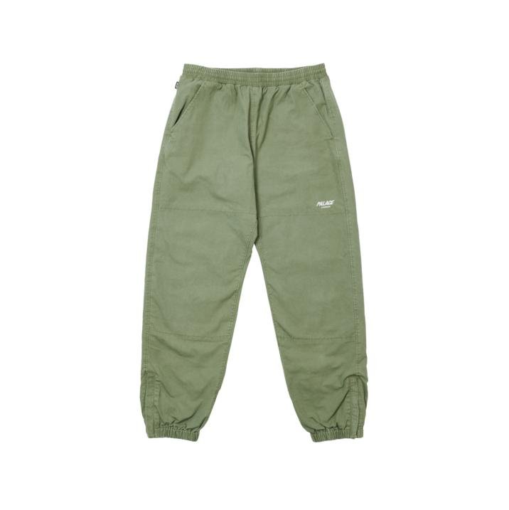 WASHED COTTON JOGGER OLIVE