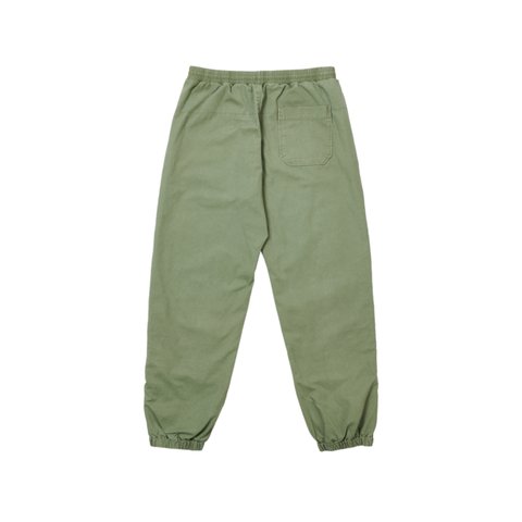 Palace WASHED COTTON JOGGER OLIVE - Colorway