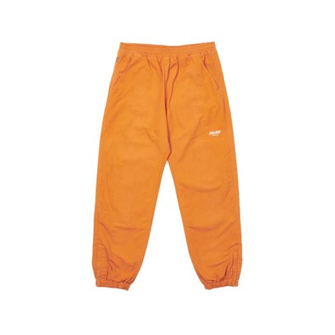 WASHED COTTON JOGGER ORANGE