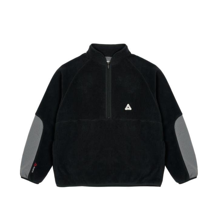 POLARTEC 1/4 ZIP JACKET BLACK
