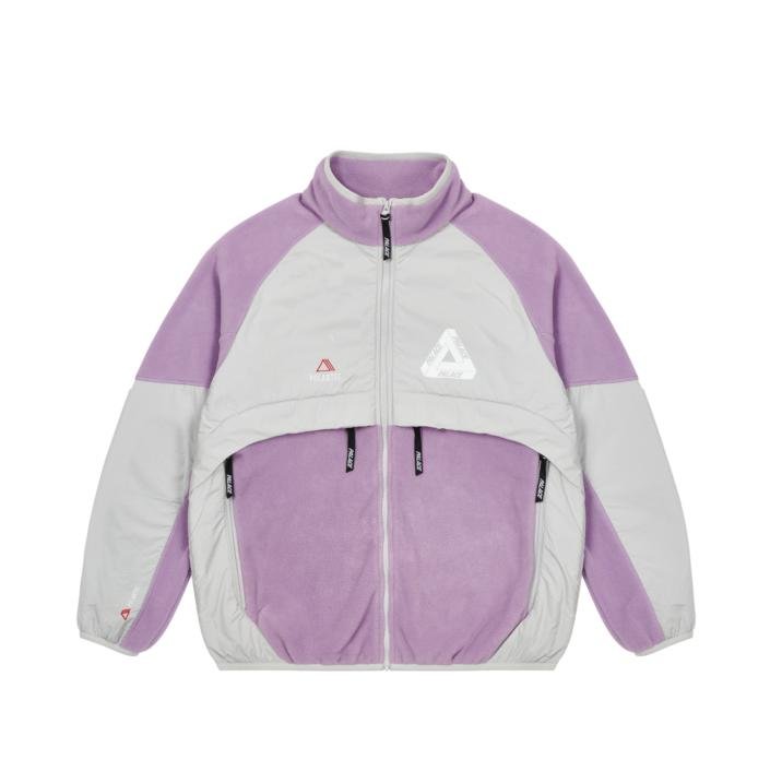 POLARTEC SHELL JACKET LILAC / GREY
