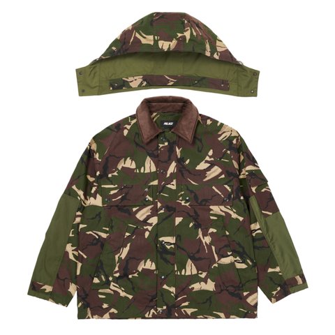 Palace FORMULA JACKET WOODLAND DPM - Colorway