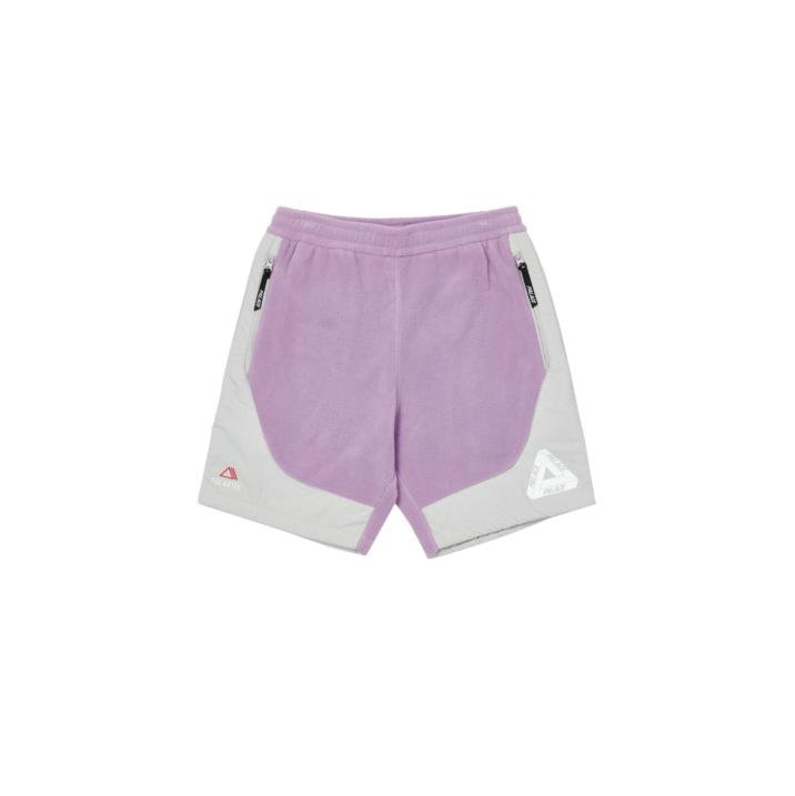 POLARTEC SHELL SHORT LILAC / GREY