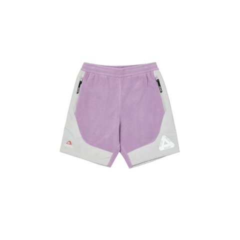 POLARTEC SHELL SHORT LILAC / GREY