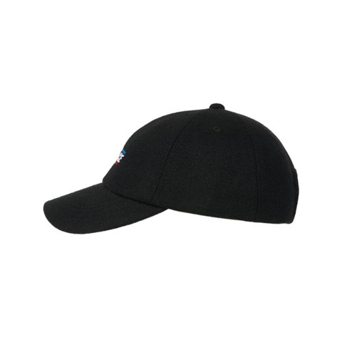 BASICALLY A WOOL 6-PANEL BLACK