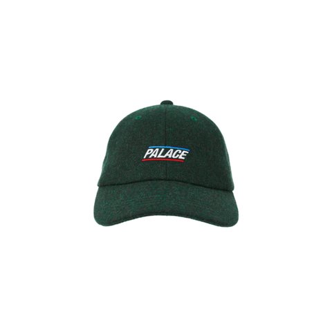 Palace BASICALLY A WOOL 6-PANEL GREEN - Colorway
