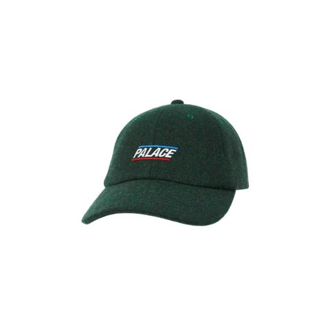 BASICALLY A WOOL 6-PANEL GREEN