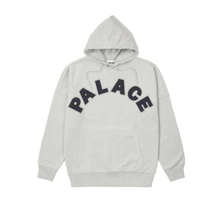 CUT OUT HOOD GREY MARL