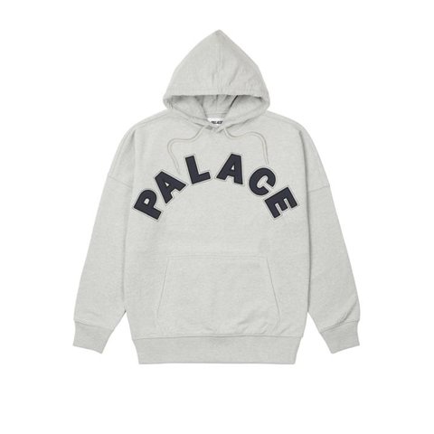 CUT OUT HOOD GREY MARL