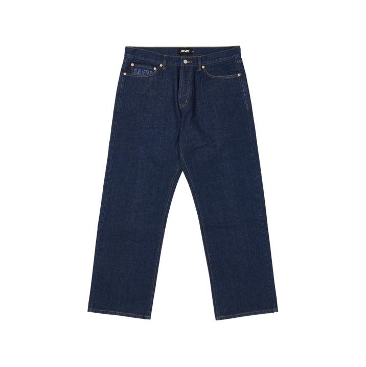 BAGGIES JEAN INDIGO RINSE WASH