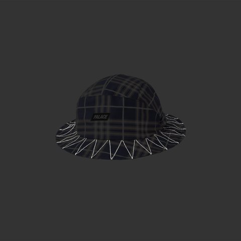 Palace DEFLECTOR SHELL BOONIE BLUE CHECK - Colorway