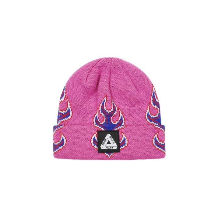 TRI-FERG PATCH BEANIE PINK FLAMES