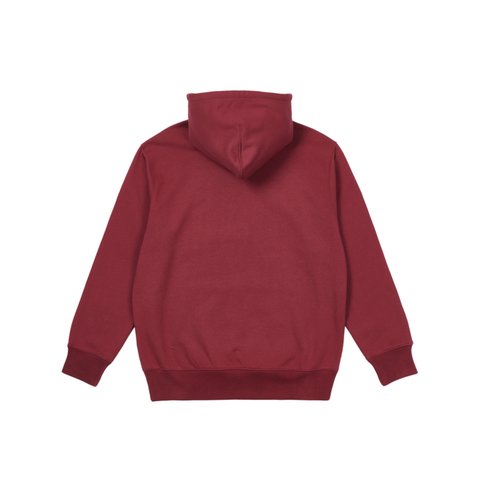 Palace UNI HOOD BURGUNDY - Colorway