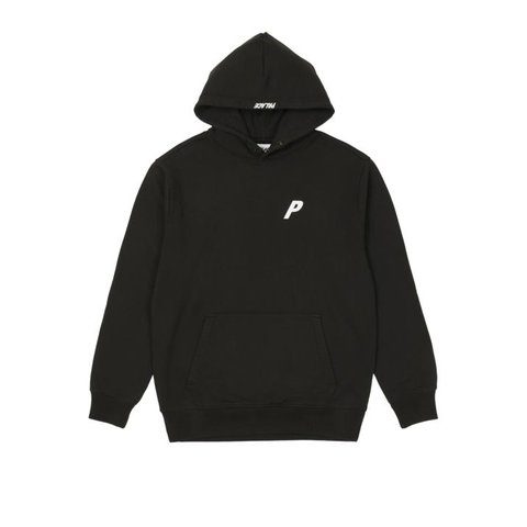 DOUBLE POPPER P HOOD BLACK