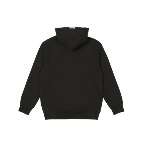 Palace DOUBLE POPPER P HOOD BLACK - Colorway