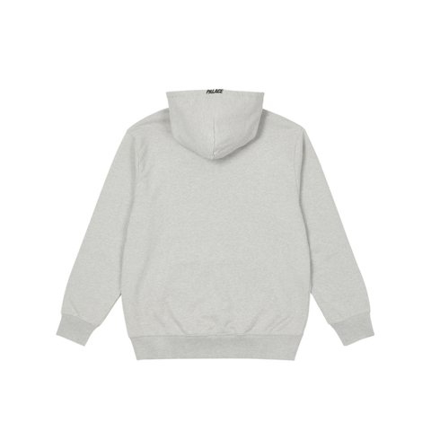 Palace DOUBLE POPPER P HOOD GREY MARL - Colorway