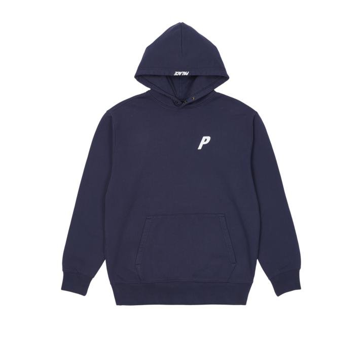 DOUBLE POPPER P HOOD NAVY