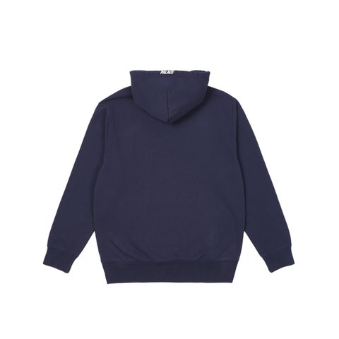 Palace DOUBLE POPPER P HOOD NAVY - Colorway