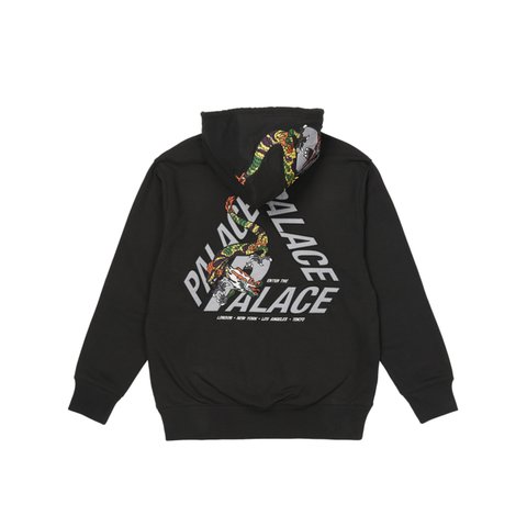 Palace DRAGON P-3 HOOD BLACK - Colorway