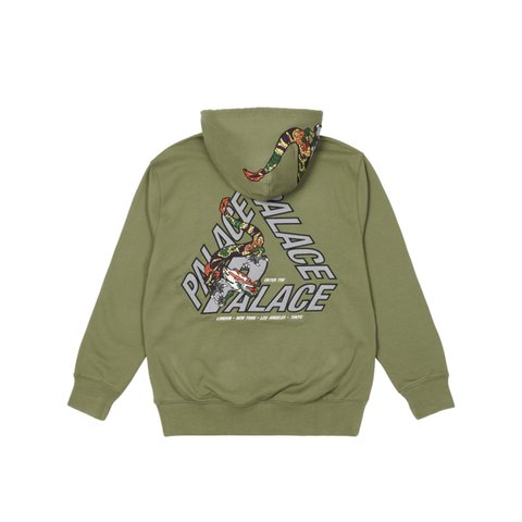 Palace DRAGON P-3 HOOD OLIVE - Colorway