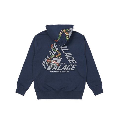 Palace DRAGON P-3 HOOD NAVY - Colorway