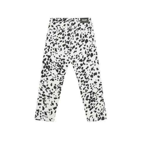 Palace VELVET JEAN DALMATION - Colorway