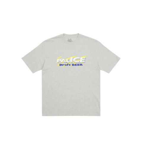 LIGHT BEER T-SHIRT GREY MARL