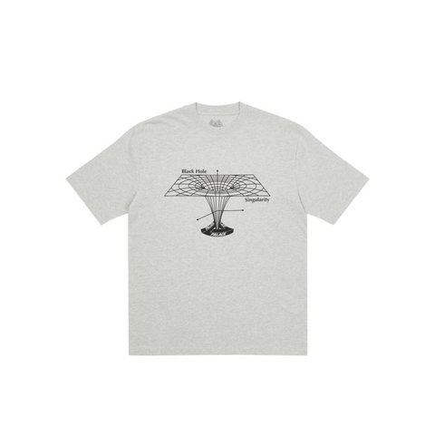BLACK HOLE T-SHIRT GREY MARL