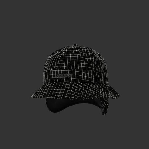 Palace MOUNTAIN BUCKET HAT BLACK - Colorway