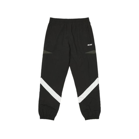 PANELLED SHELL JOGGER BLACK