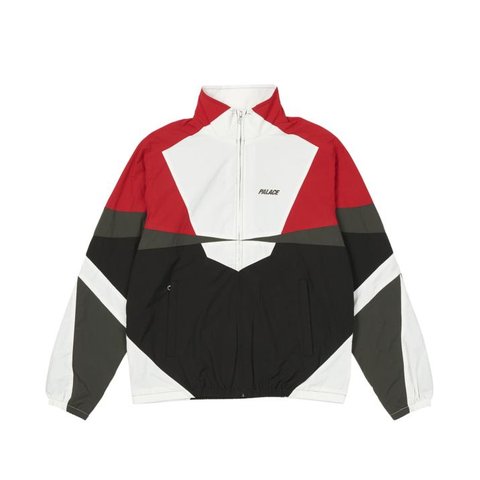 PANELLED SHELL JACKET BLACK