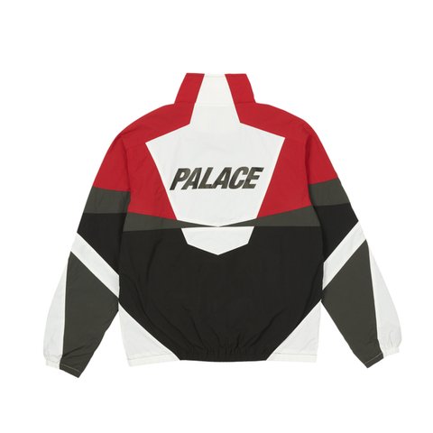 Palace PANELLED SHELL JACKET BLACK - Colorway