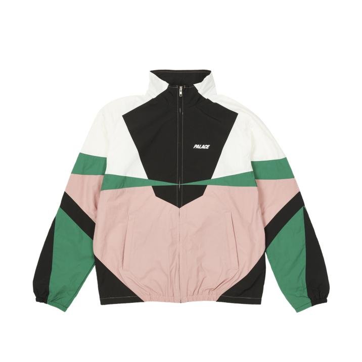 PANELLED SHELL JACKET PINK