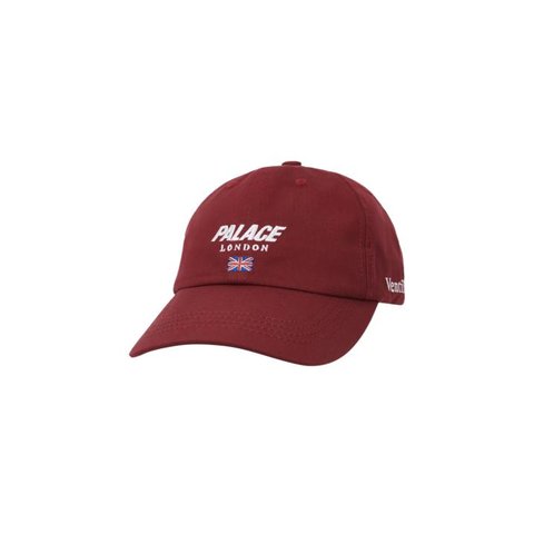PALACE LONDON VENTILE 6-PANEL BURGUNDY