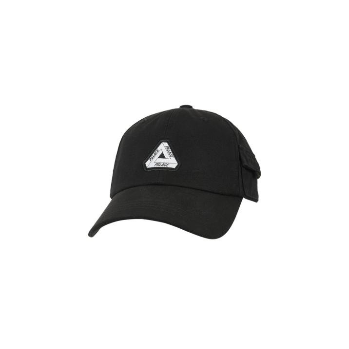 GARMENT DYED TRI-FERG PATCH 6-PANEL BLACK