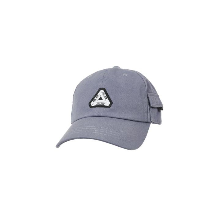 GARMENT DYED TRI-FERG PATCH 6-PANEL GREY
