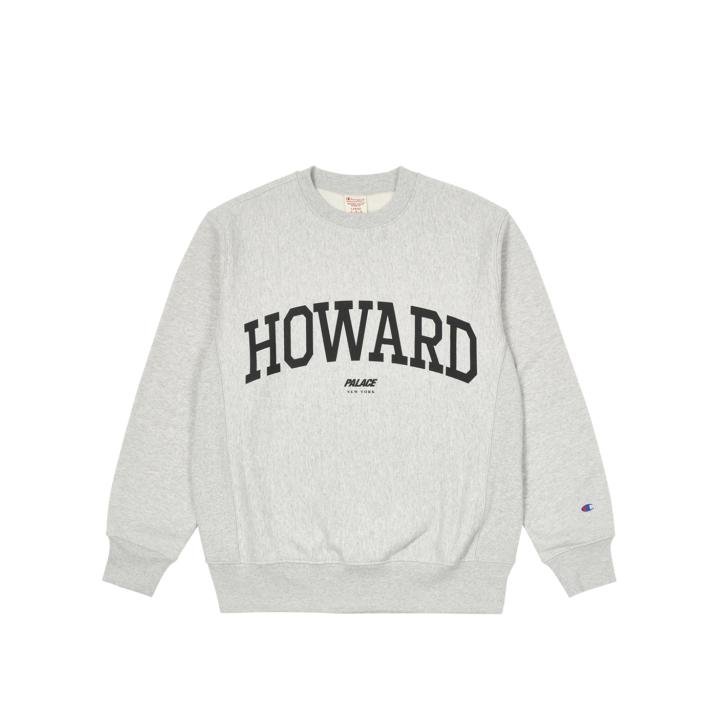 PALACE CHAMPION SHOP CREW NEW YORK GREY MARL
