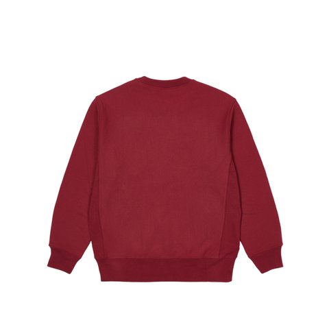 Palace PALACE CHAMPION SHOP CREW LOS ANGELES BURGUNDY - Colorway